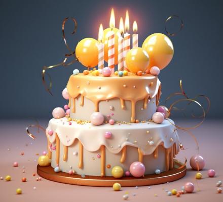 delicious-looking-cake-with-candles