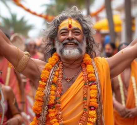 hindu-people-celebrating