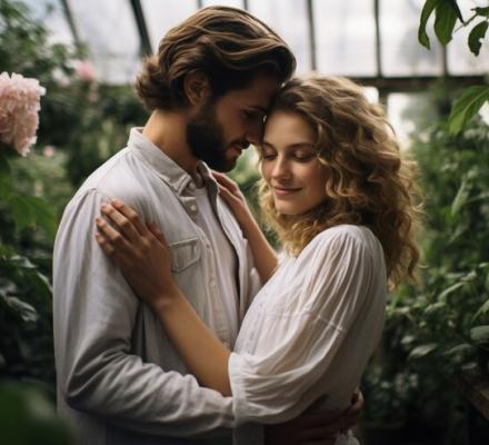 medium-shot-couple-being-romantic-garden