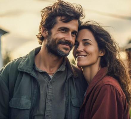 portrait-millennial-couple-living-country-side-after-moving-from-city