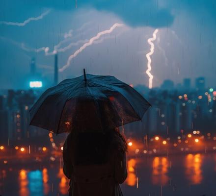 thunderstorm-city-nighttime