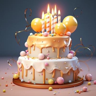 delicious-looking-cake-with-candles