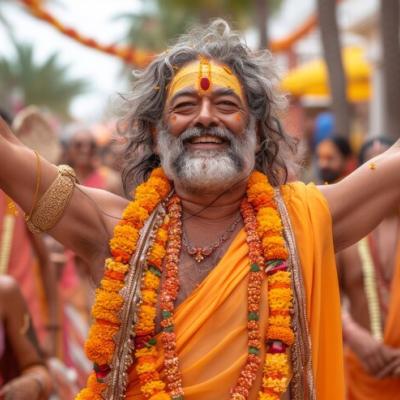 hindu-people-celebrating